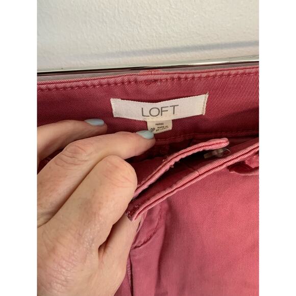 Loft Raw Hem cropped pants‎ - Picture 2 of 7